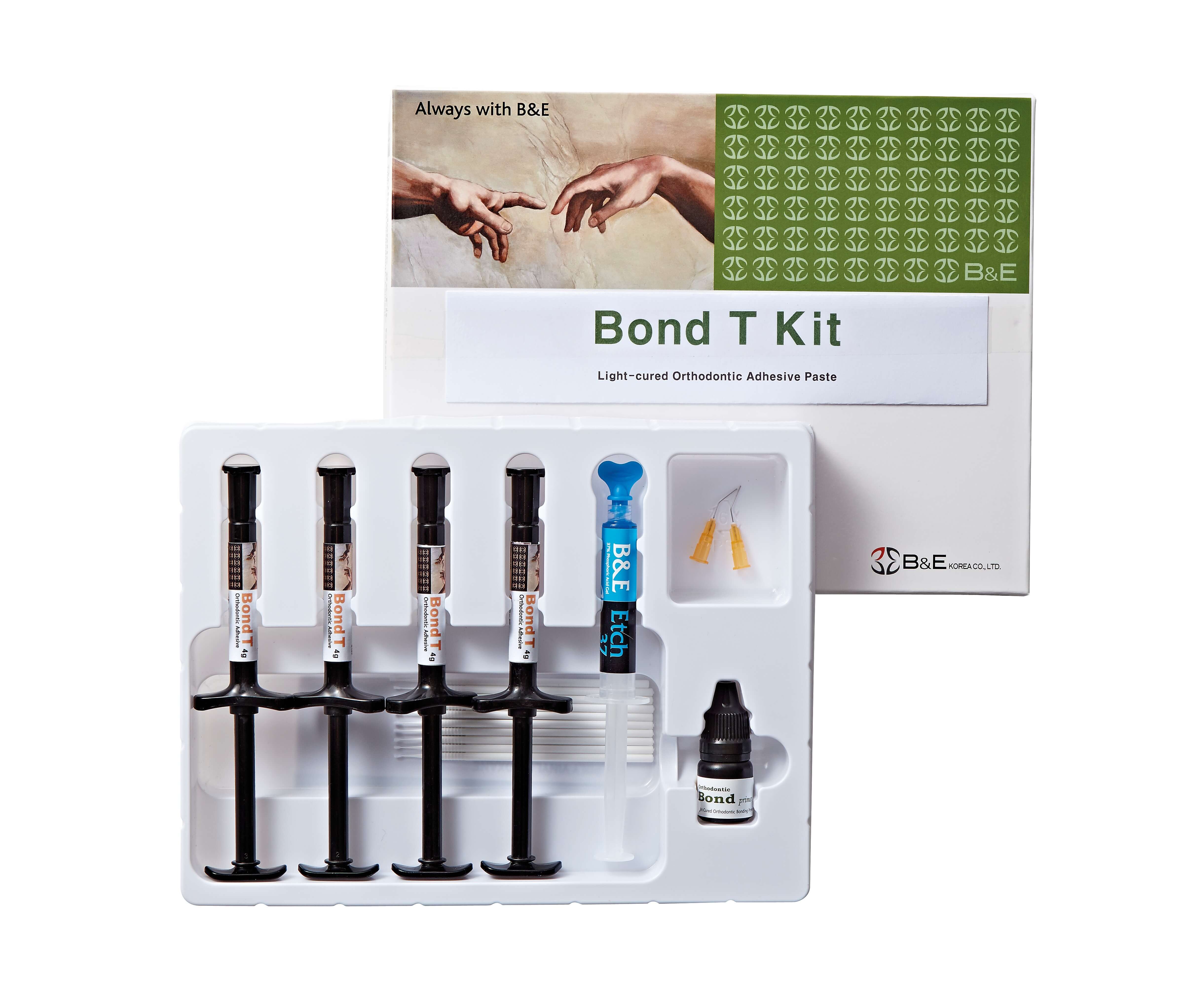 B&E BOND T Set (lichthärtender Kleber)