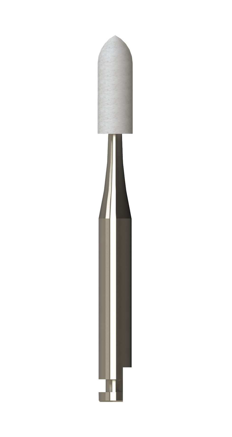 Arkansas-Stein Schleifinstrument (Winkelstück), 025, 7 mm, Torpedo, zylindrisch