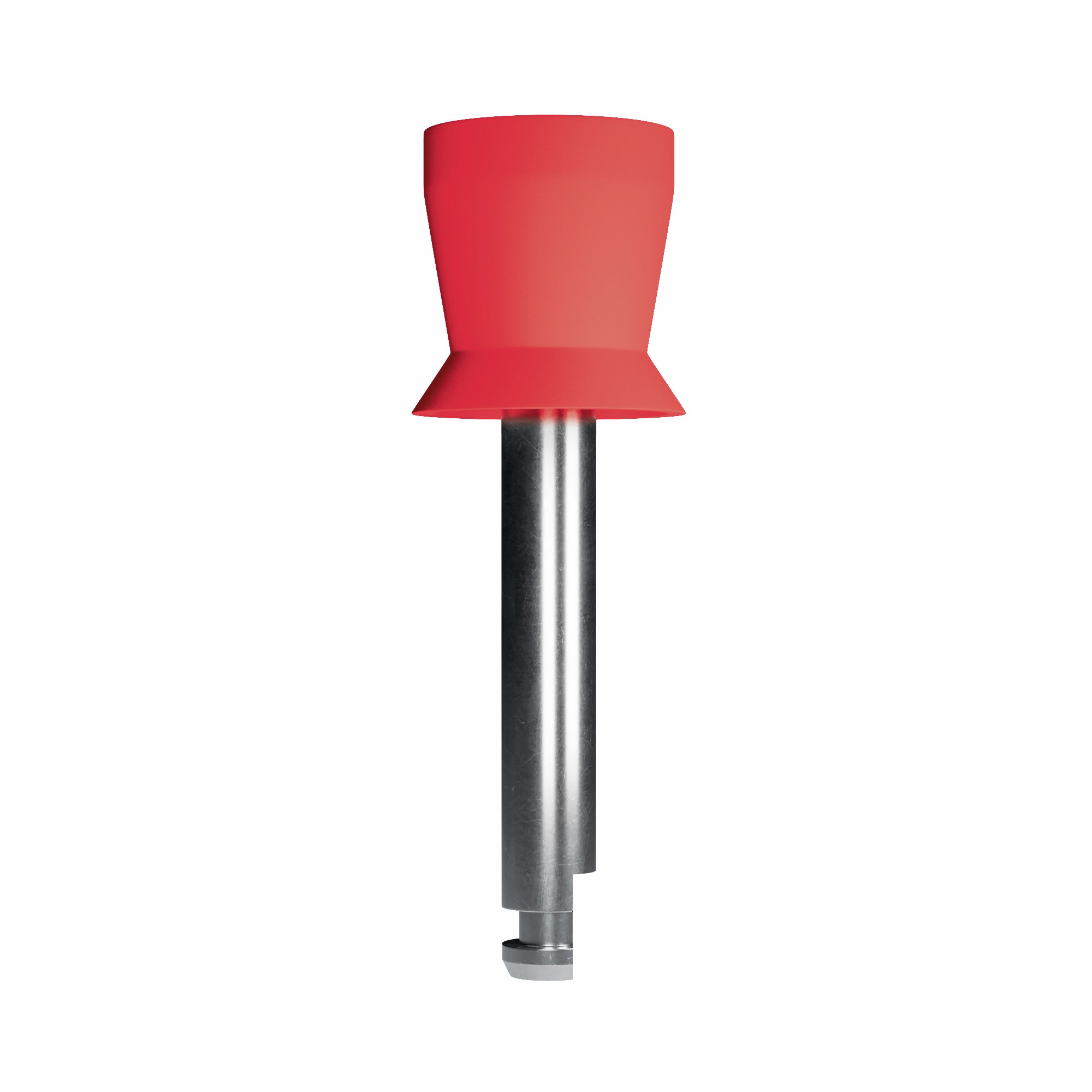Polierkelche (Prophy-Cups), Schaftlänge 15 mm (Kurzer Kelch 7,0 mm), extra soft (Red)