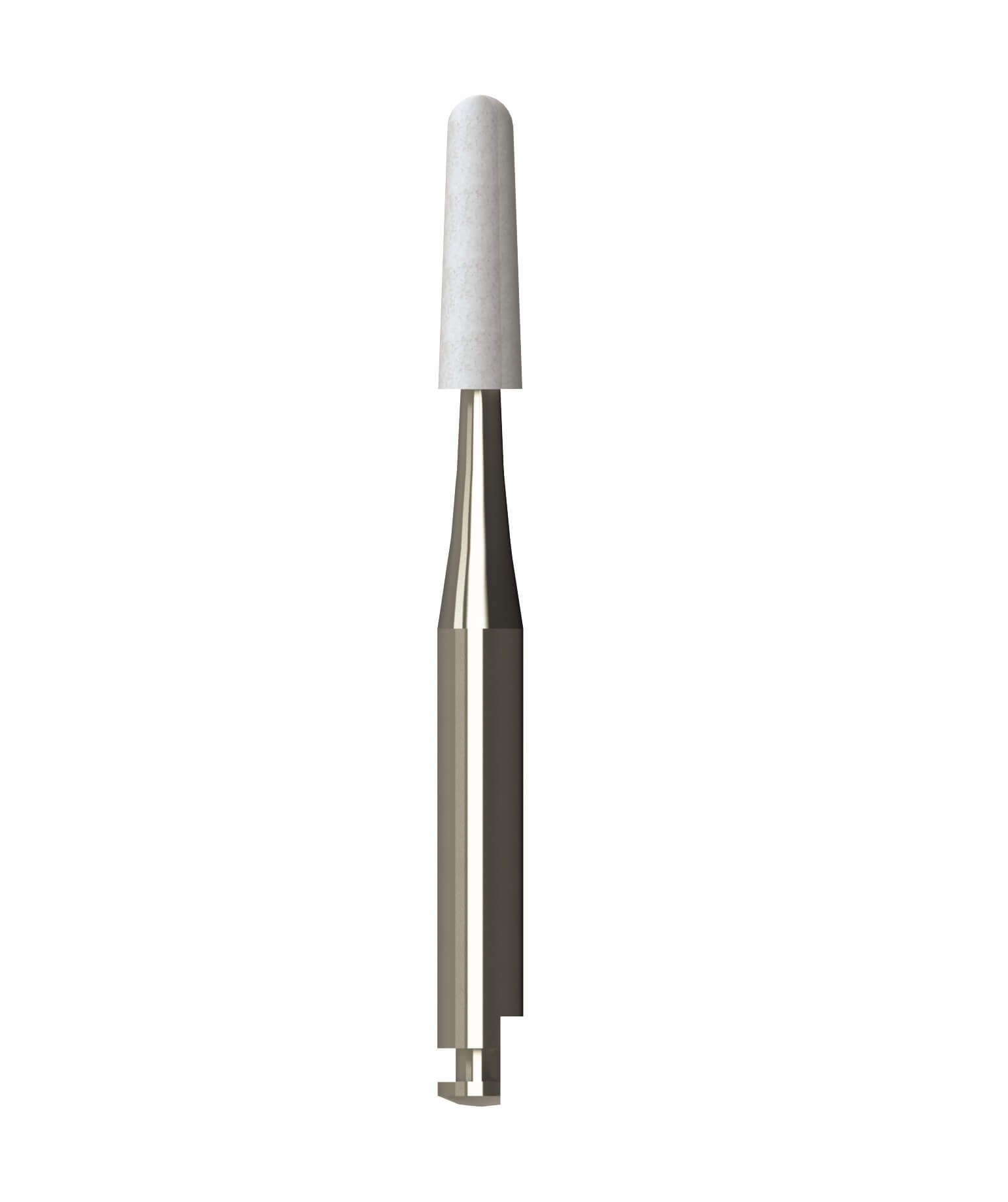 Arkansas-Stein (PREP) Schleifinstrument (Winkelstück), 023, 8 mm, konisch, Stirn rund