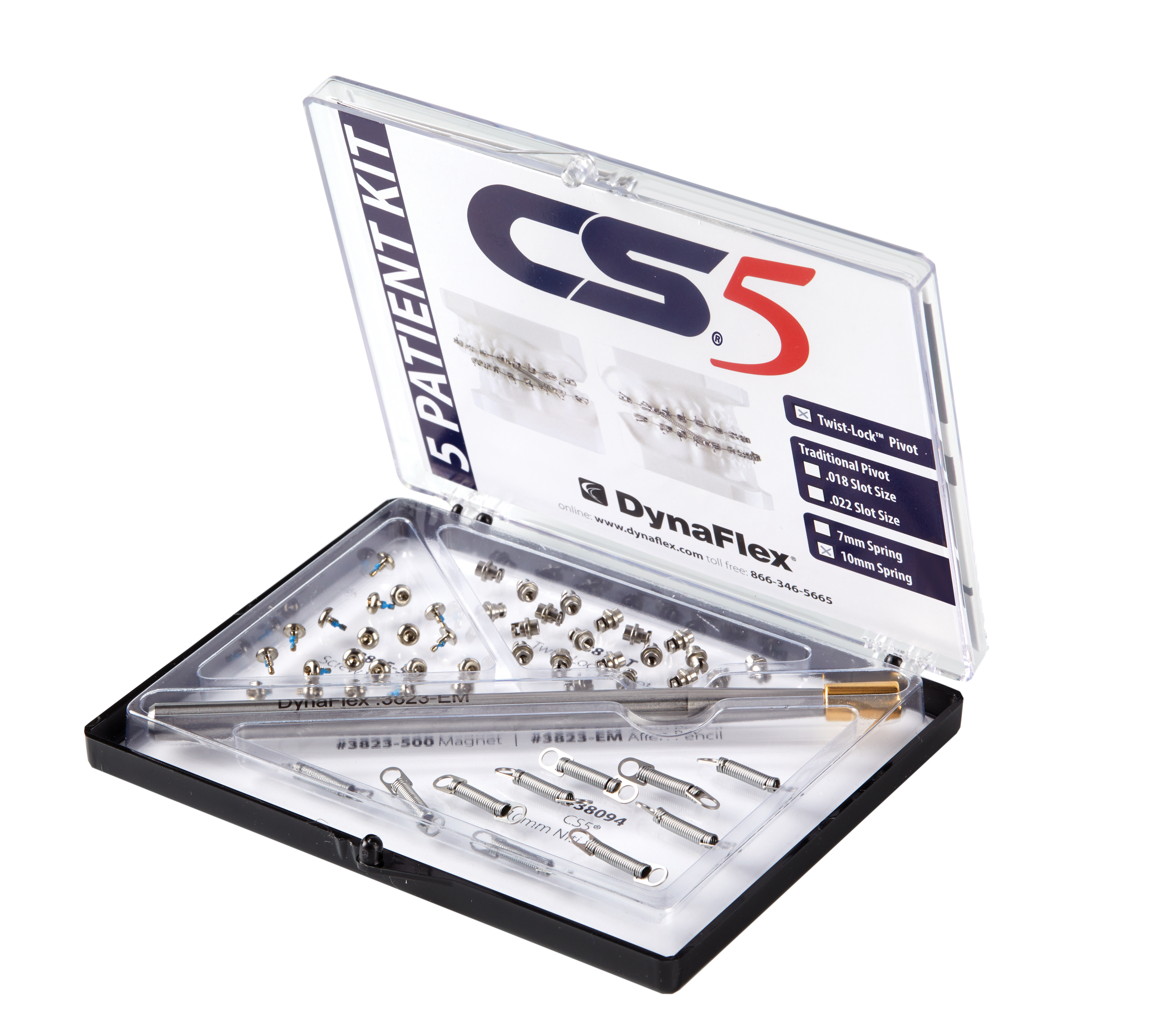 CS5 Twist Lock, 5-Patienten Kit (10 mm)