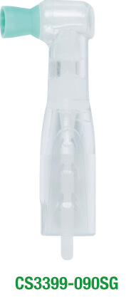 Einweg-Prophy-Angles, Polierkelch, 360°-Drehung, 90° Right Angle, soft (Green)