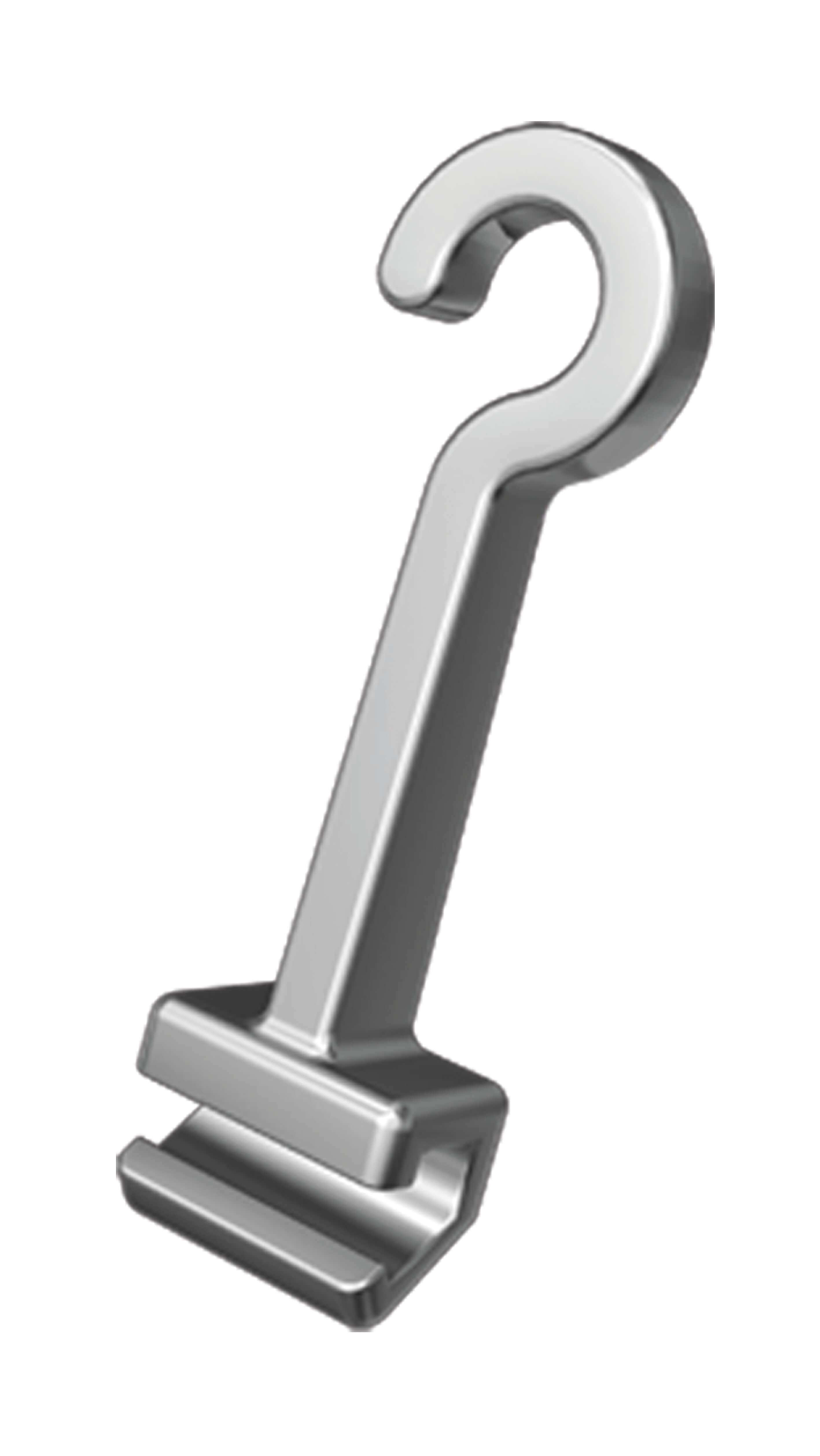 Stops mit Hook, lang gebogen (rechts)