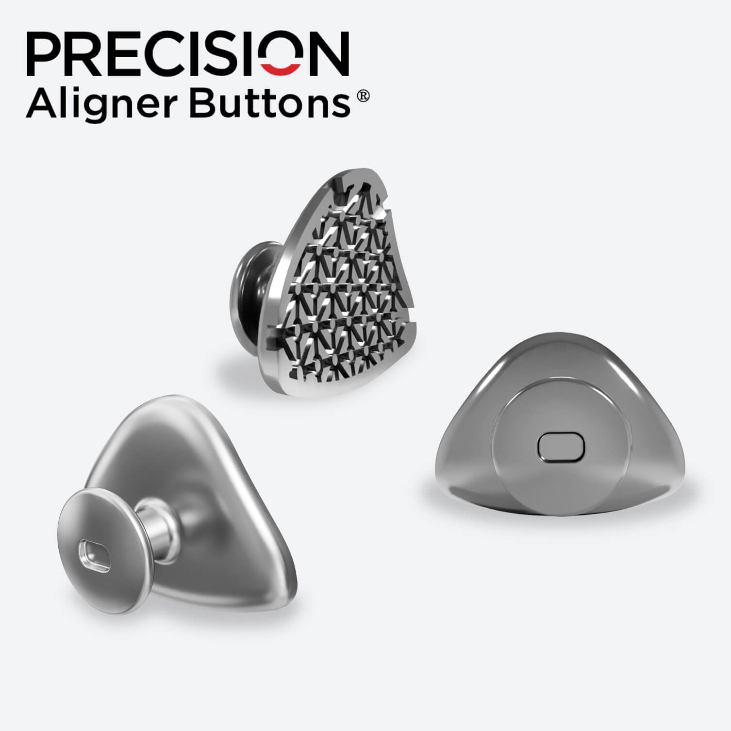 Aligner Buttons, Metall