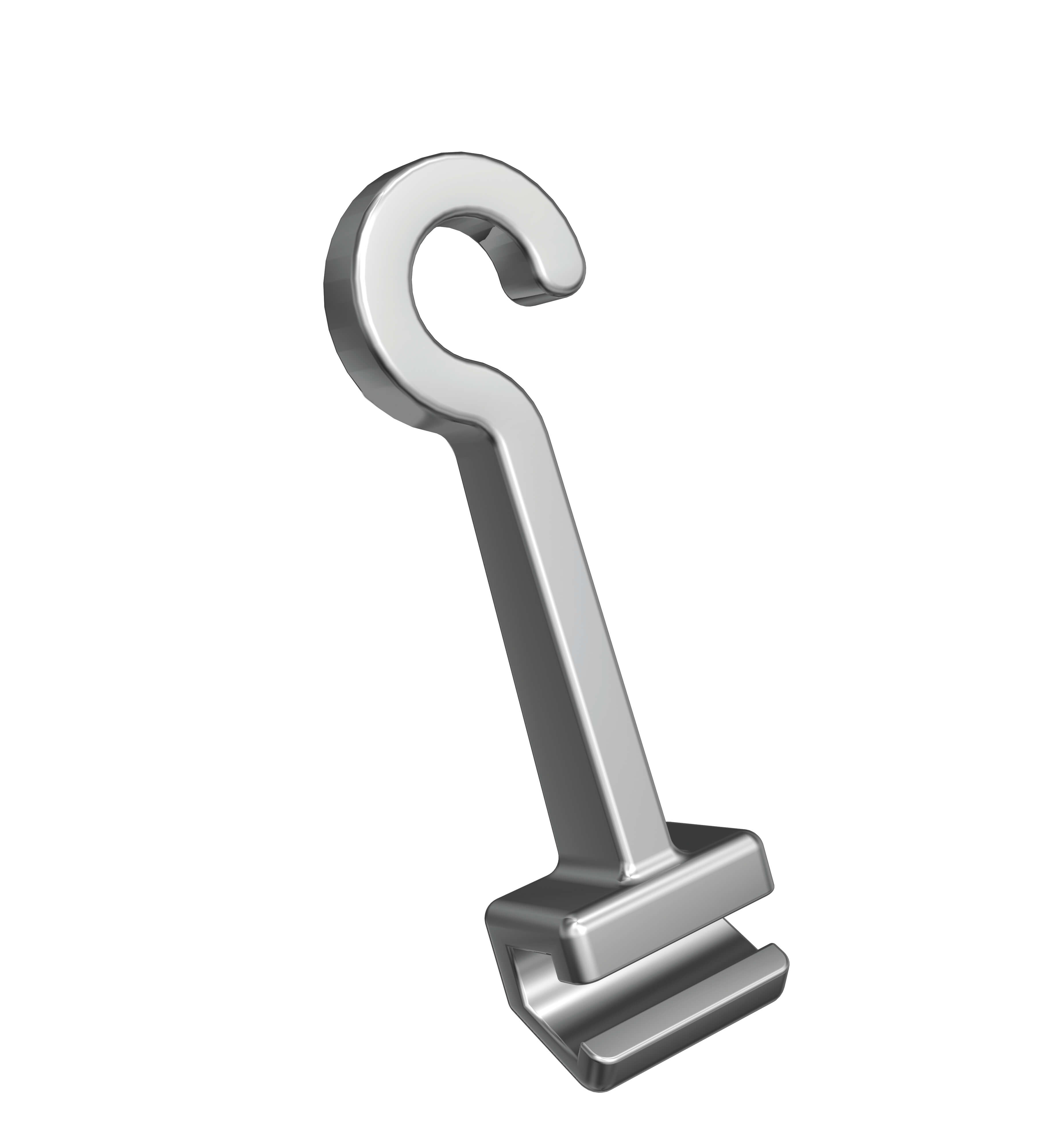 Stops mit Hook, lang gebogen (rechts)