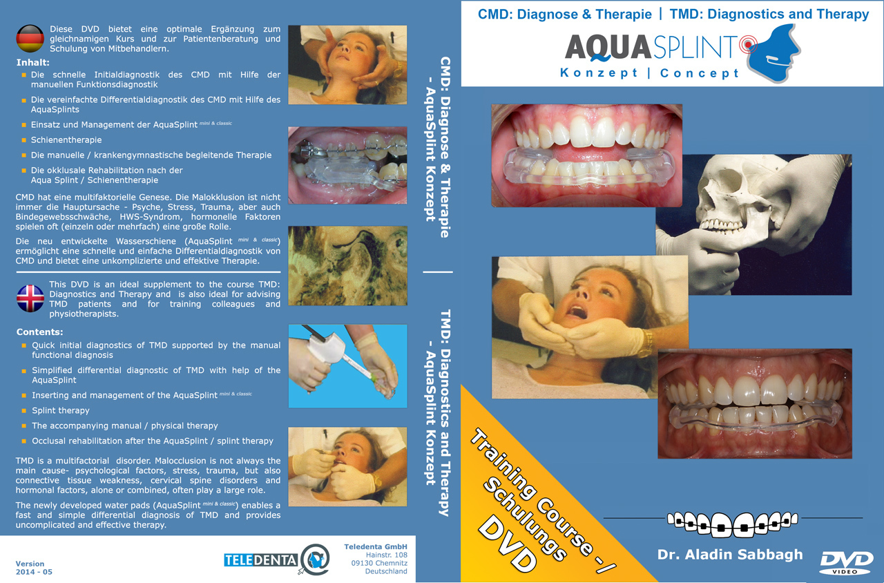 CMD AquaSplint Konzept - DVD